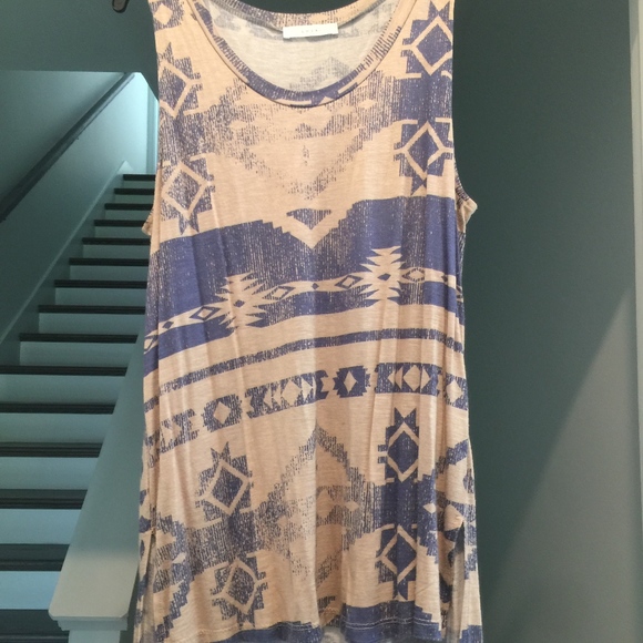 Tribal Print Tank - Picture 1 of 1